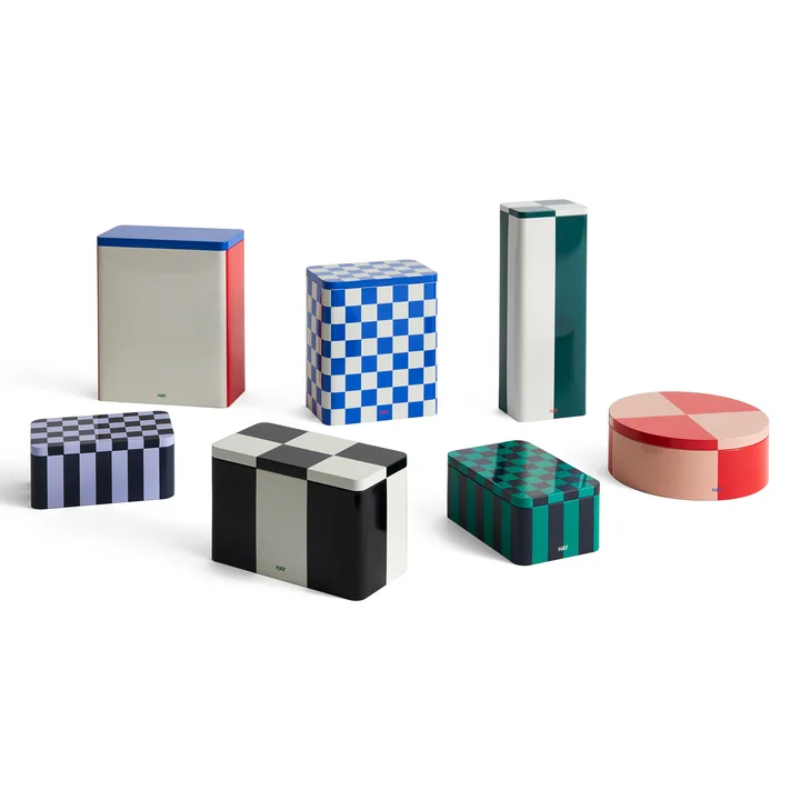 Tin Container, multicolored from HAY