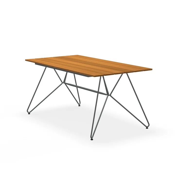 HOUE - SKETCH outdoor table 88 x 160 cm, bamboo