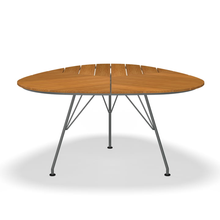 HOUE - LEAF outdoor table Ø 146 cm, bamboo