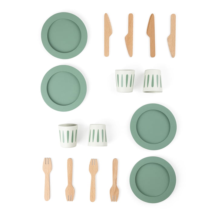 Tableware set (set of 16) from Sebra