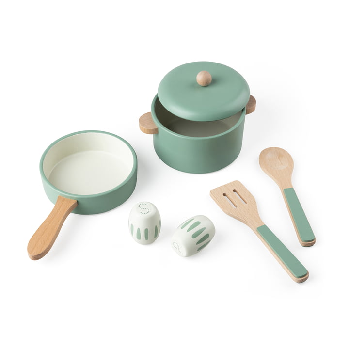 Pot and pan set (set of 6) from Sebra