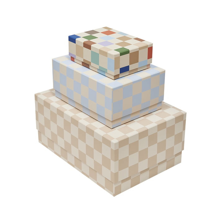 Mana storage boxes, multicolored (set of 3) from OYOY Mini