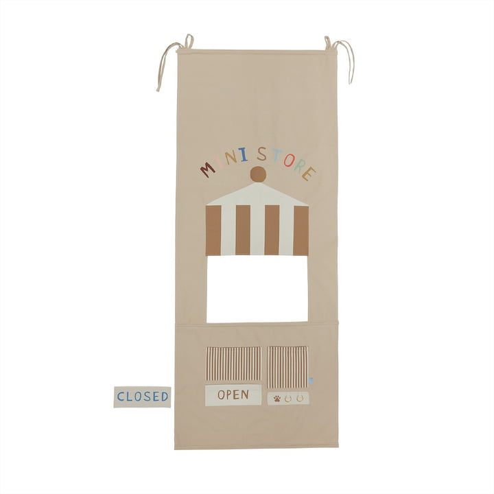 Yummy Mini Store play door, multicolored from OYOY Mini