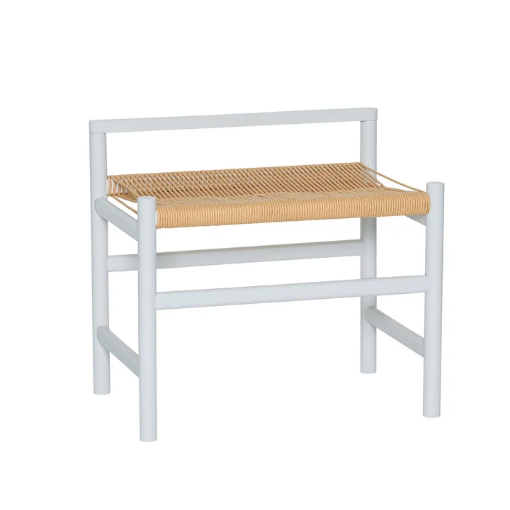 Hübsch Interior - Heritage Bench, S 60 cm, light gray