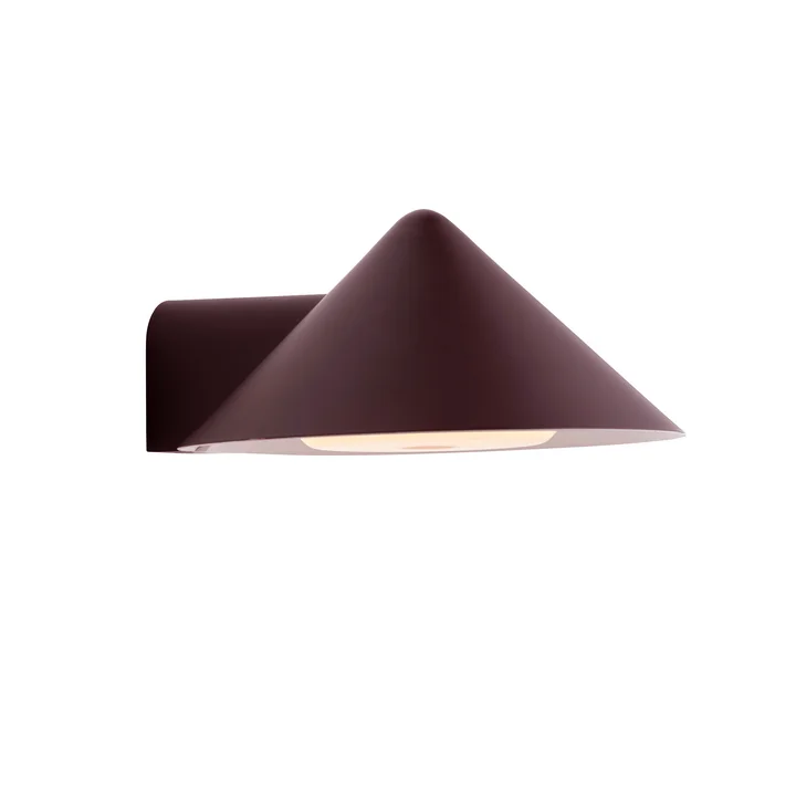 Grasp LED rechargeable wall light, beetroot matt by Grasp