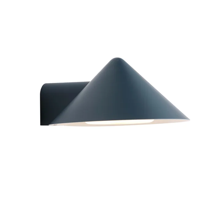 Grasp LED rechargeable wall light, petrol matt by Frandsen