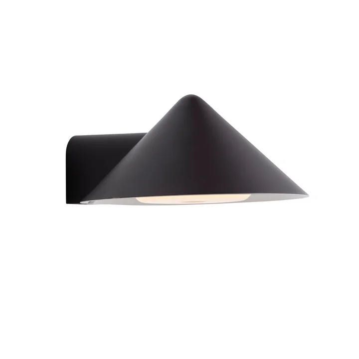 Grasp LED rechargeable wall light, matt black by Frandsen