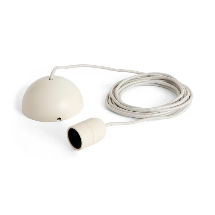 Common Pendant cable set, clay white by HAY