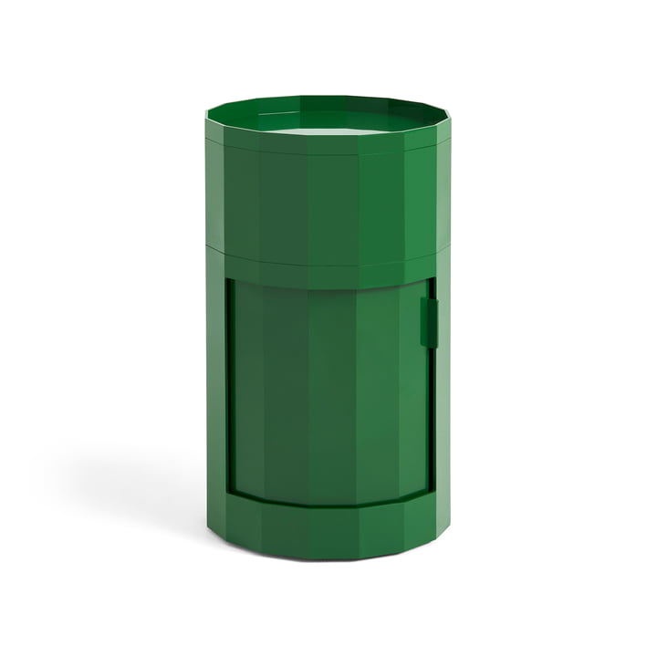 Facet container, high, spinach green by Hay