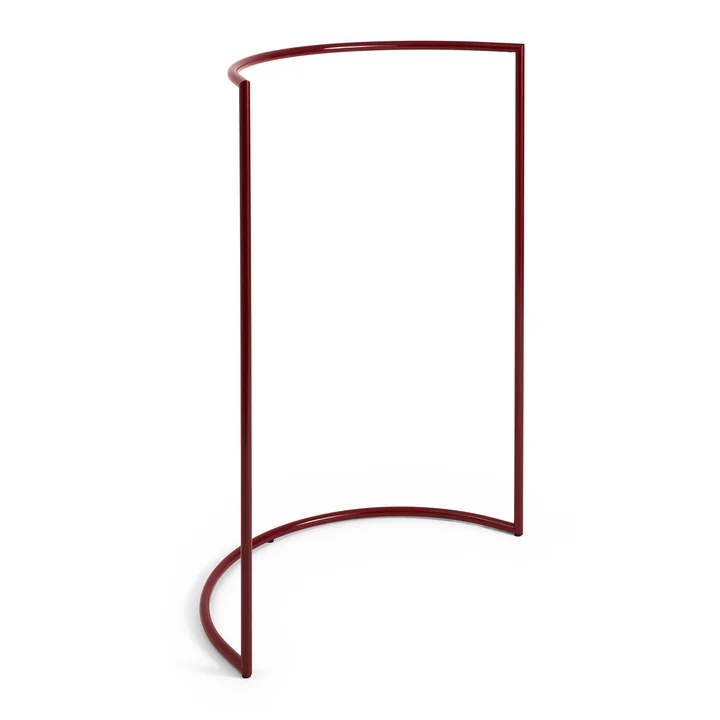 Colour Rack coat rack, maroon red (C-Shape) by HAY
