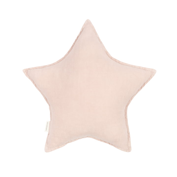 Nobodinoz - L1N0 Star cushion, mauve pink