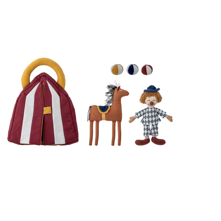 Bloomingville Mini - Theobald cuddly toy, red