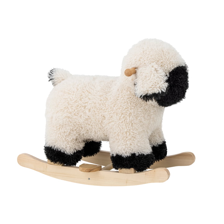 Bloomingville Mini - Dolly rocking toy, sheep, white