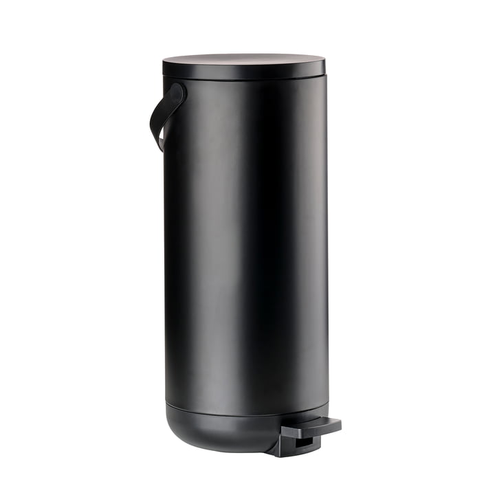 Circular pedal bin, 35 l., black from Zone Denmark