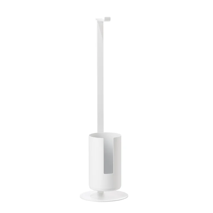 Freestanding Rim toilet roll holder, white from Zone Denmark