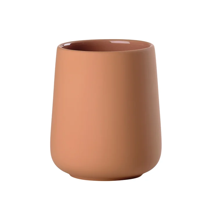 Nova One Toothbrush mug, tangerine from Zone Denmark