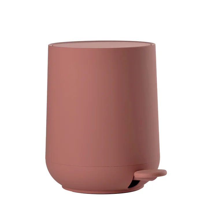 Nova Pedal bin 3 L, peach red from Zone Denmark
