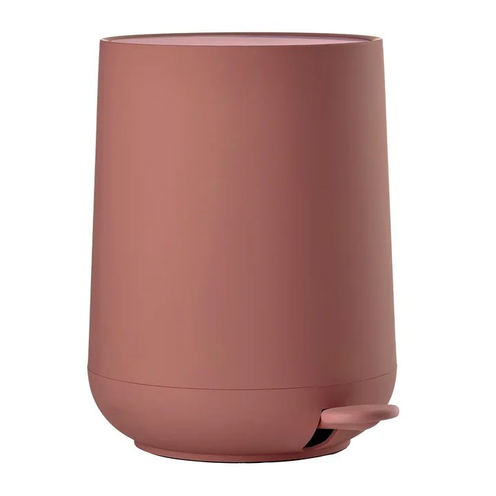 Nova Pedal bin 5 L, peach red from Zone Denmark