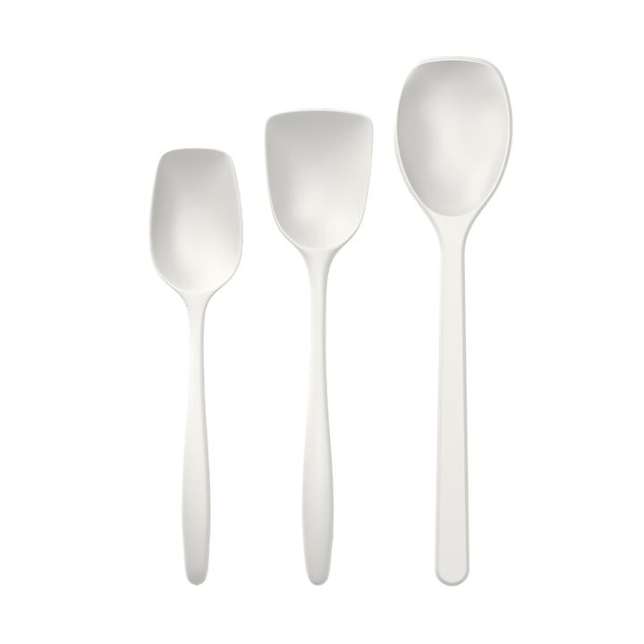 Classic mixing spoon set, white (set of 3) from Rosti