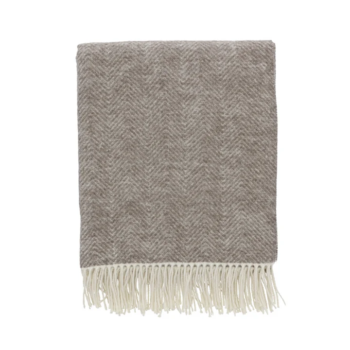Stillness Blanket, 130 x 185 cm, taupe from Södahl