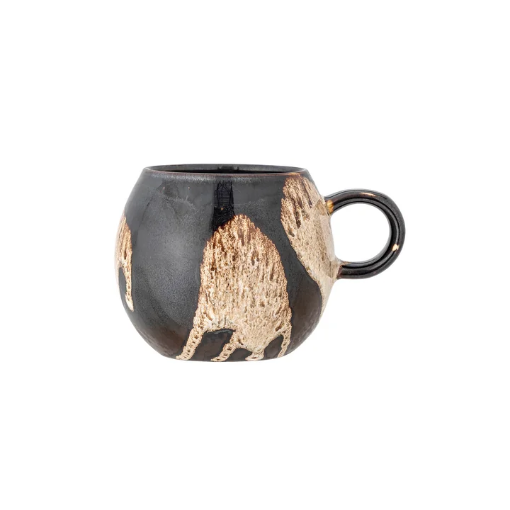 Bloomingville - Paula Cup 275 ml, black / brown