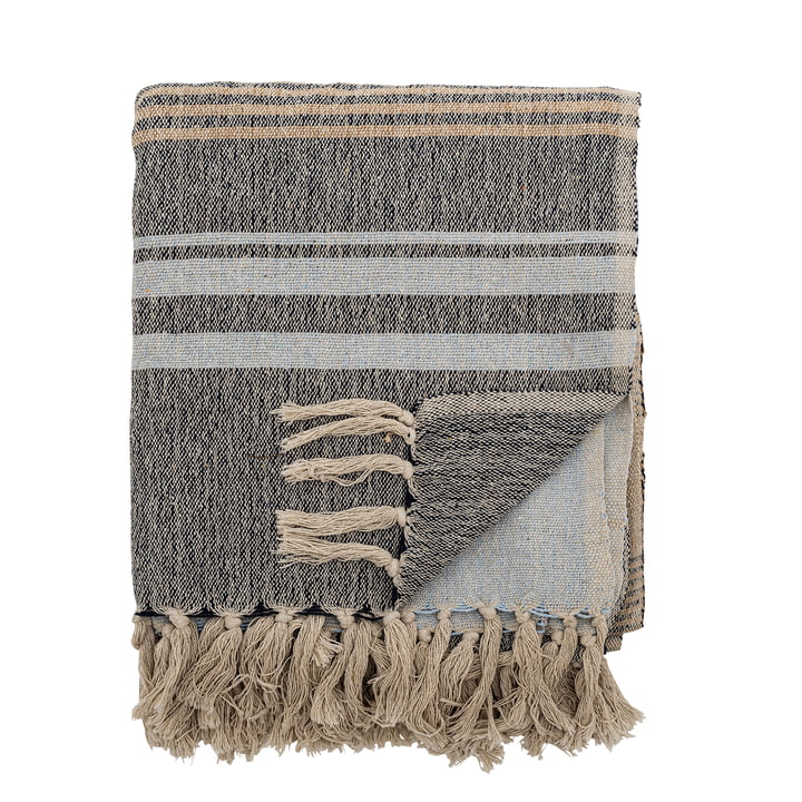 Bloomingville - Ferrara blanket, blue