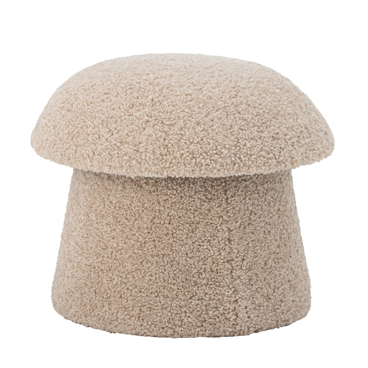 Bloomingville - Bocca pouf, natural