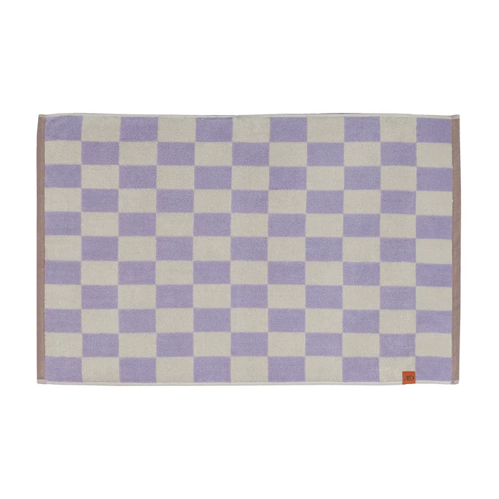 Retro bath mat from Mette Ditmer