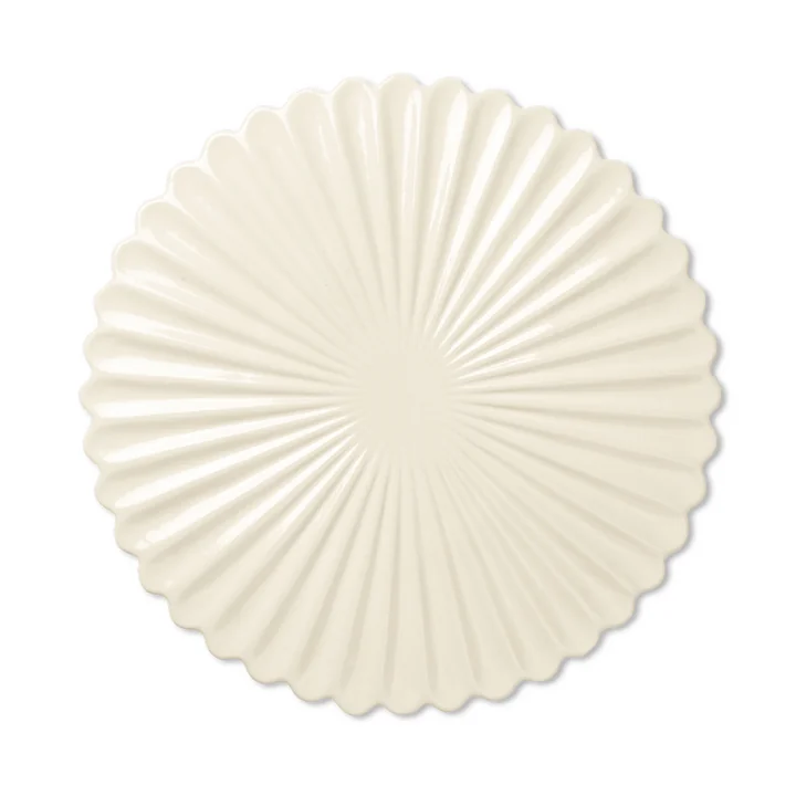 Fountain cake plate, off-white by Ferm Living