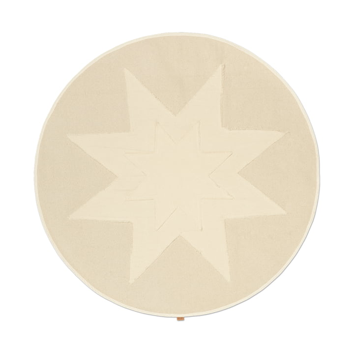 Vela Star Christmas tree blanket, natural by ferm Living