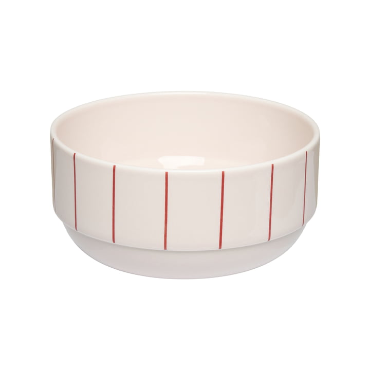 Pyjama bowl Ø 11 x H 5 cm, red by Design Letters