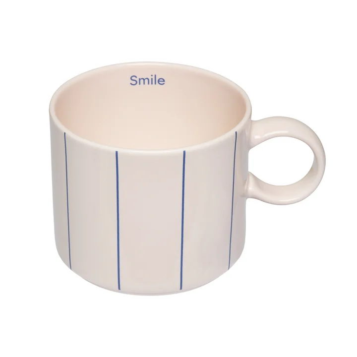 Pyjama jumbo mug, 400 ml, blue by Design Letters