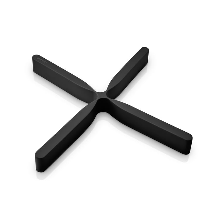 Flex foldable trivet, black from Eva Solo