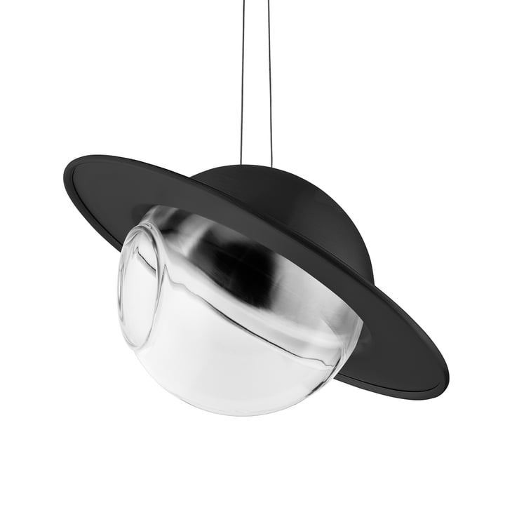 Saturn bird feeder ball, black from Eva Solo