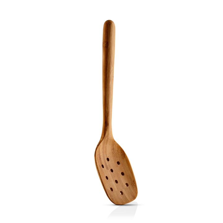 Nordic kitchen slotted spoon, bamboo from Eva Solo