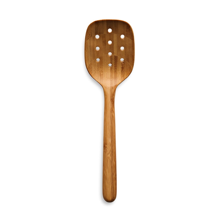 Nordic kitchen slotted spoon, bamboo from Eva Solo