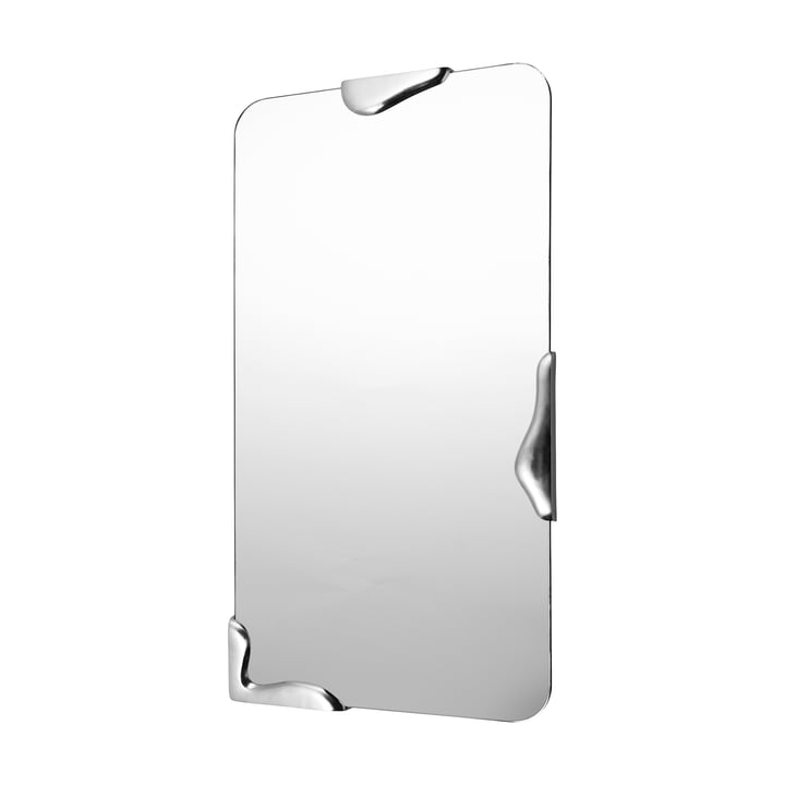 Roberta mirror, L, silver from Broste Copenhagen