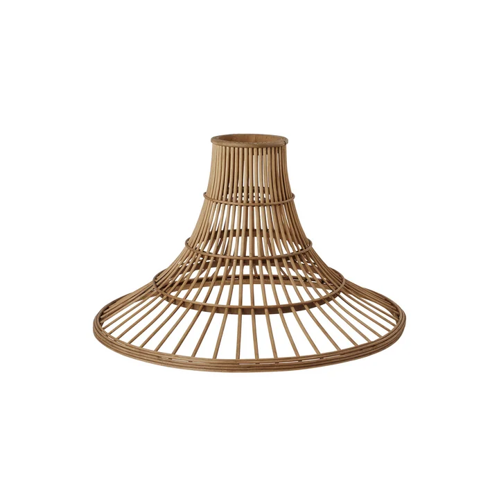Ciba lampshade, Ø 50 cm x H 30 cm, brown by Broste Copenhagen