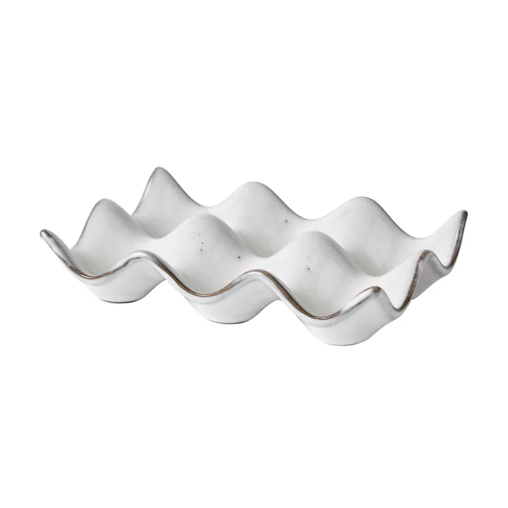 Nordic Sand egg tray, beige from Broste Copenhagen