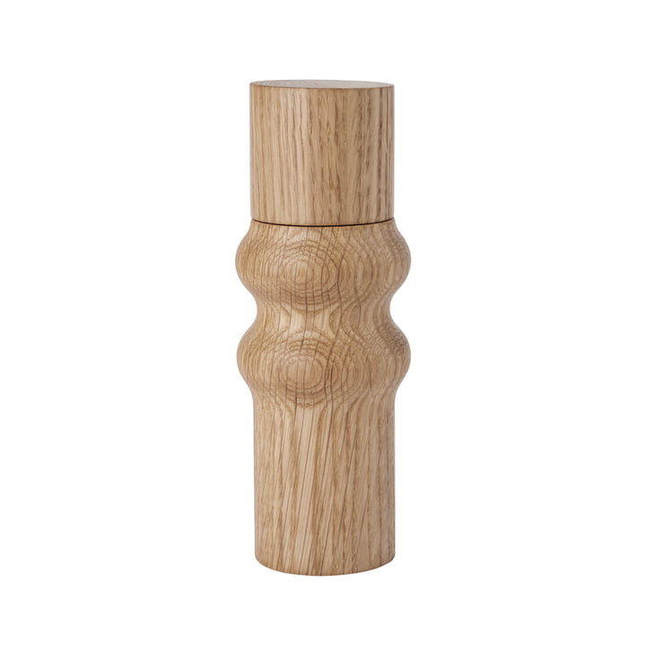 Edgar salt/pepper mill, Ø 6 cm x H 20 cm, oak by Broste Copenhagen