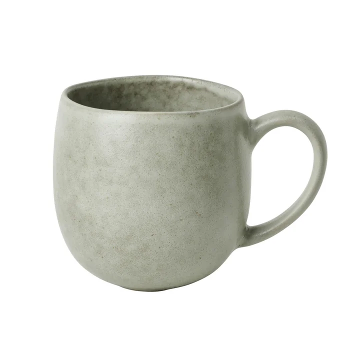 Nordic Marsh teacup, 450 ml, green by Broste Copenhagen
