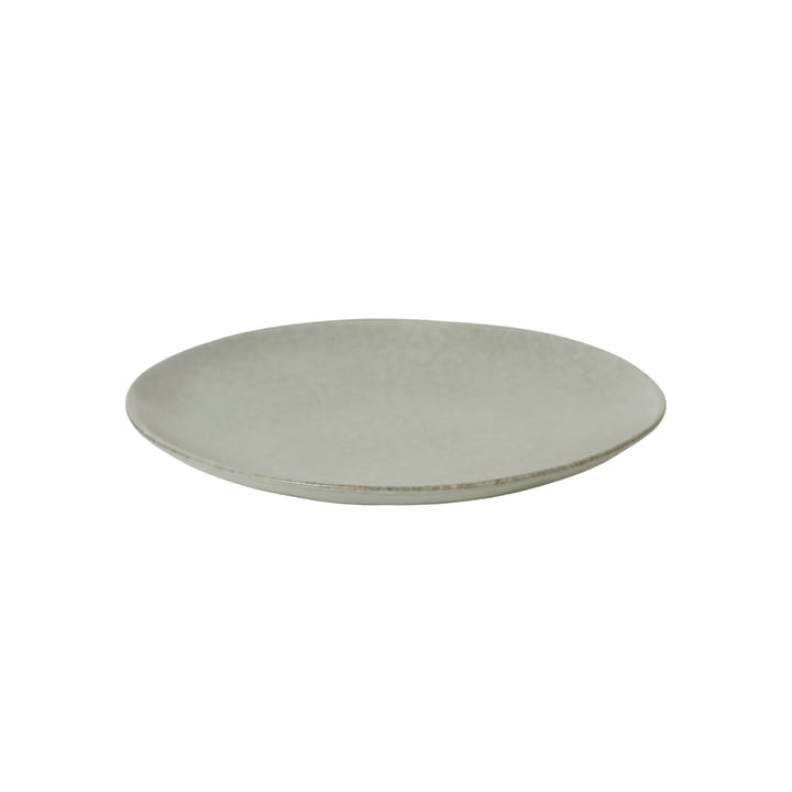 Broste Copenhagen - Nordic Marsh plate, Ø 26 cm x H 2. 5 cm, green