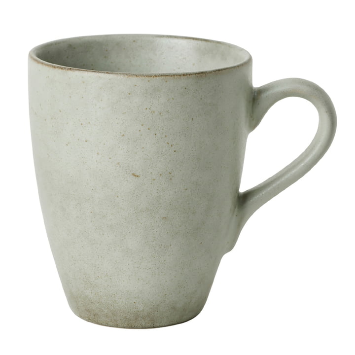 Nordic Marsh mega mug with handle, 400 ml, green by Broste Copenhagen