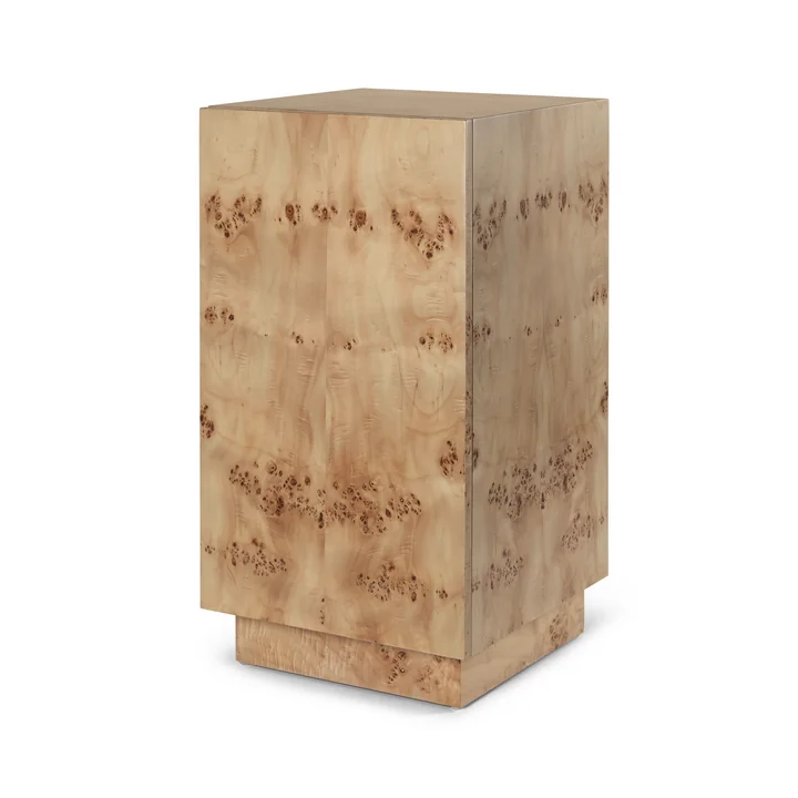 Burl side table, natural by Ferm Living