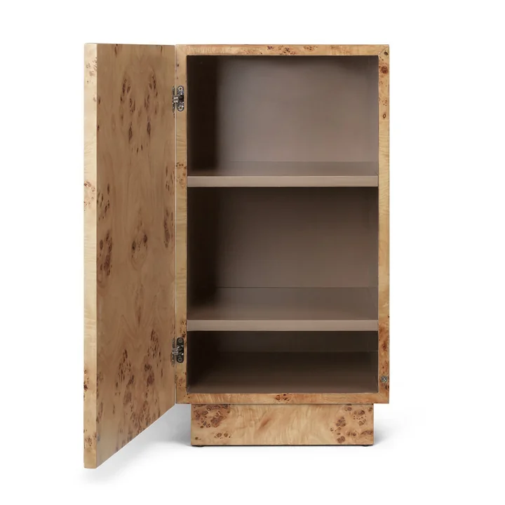 Burl side table, natural by Ferm Living