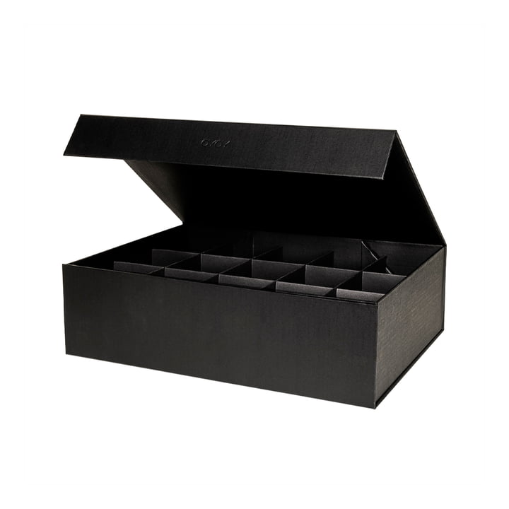 Hako Christmas storage box, black from OYOY