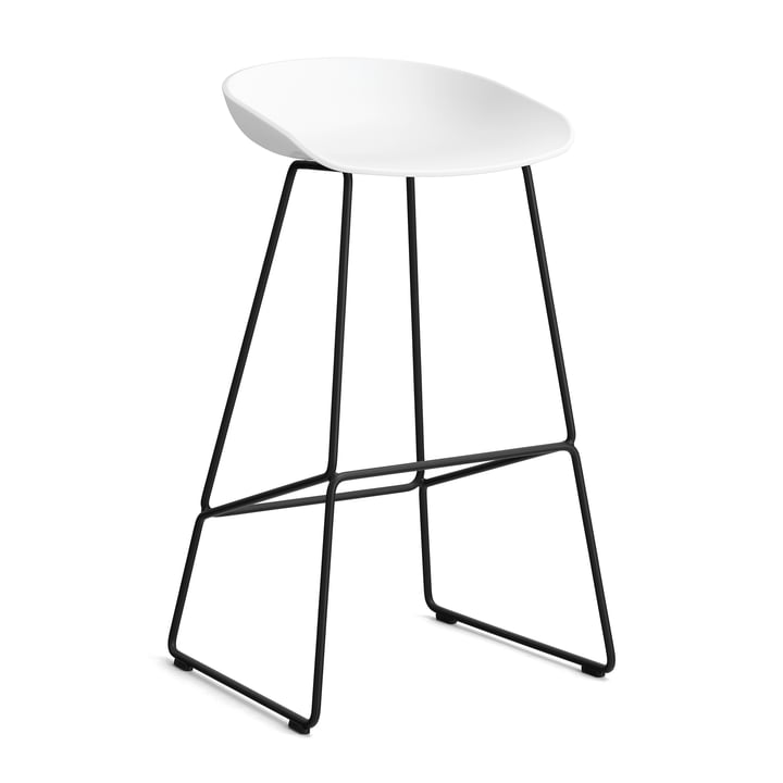 Hay - About A Stool AAS 38 Bar stool H 85, white 2. 0