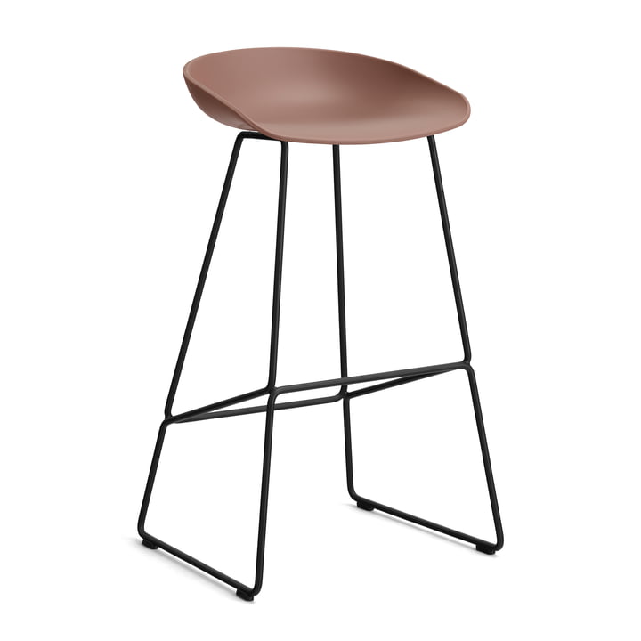 Hay - About A Stool AAS 38 Bar stool H 85, soft brick 2. 0