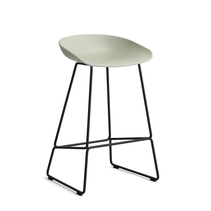 Hay - About A Stool AAS 38 Bar stool H 76, pastel green 2. 0