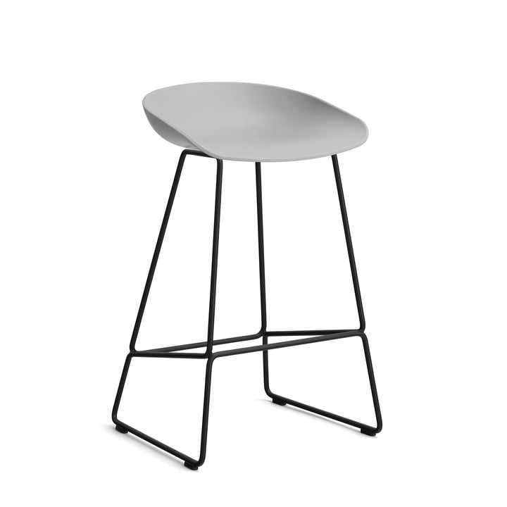 Hay - About A Stool AAS 38 Bar stool H 76, concrete grey 2. 0